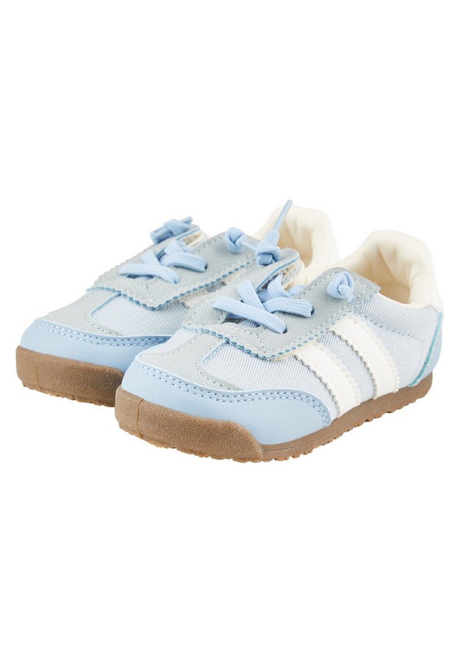 Sterntaler® Sneaker uni Krabbelschuh (1-tlg) Sneaker mit Klettverschluss, Sterntaler-Logo und rutschfester Sohle