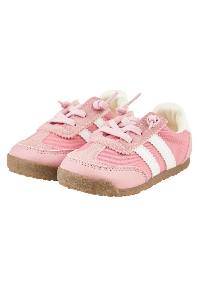 Sterntaler® Sneaker uni Krabbelschuh (1-tlg) Sneaker mit Klettverschluss, Sterntaler-Logo und rutschfester Sohle