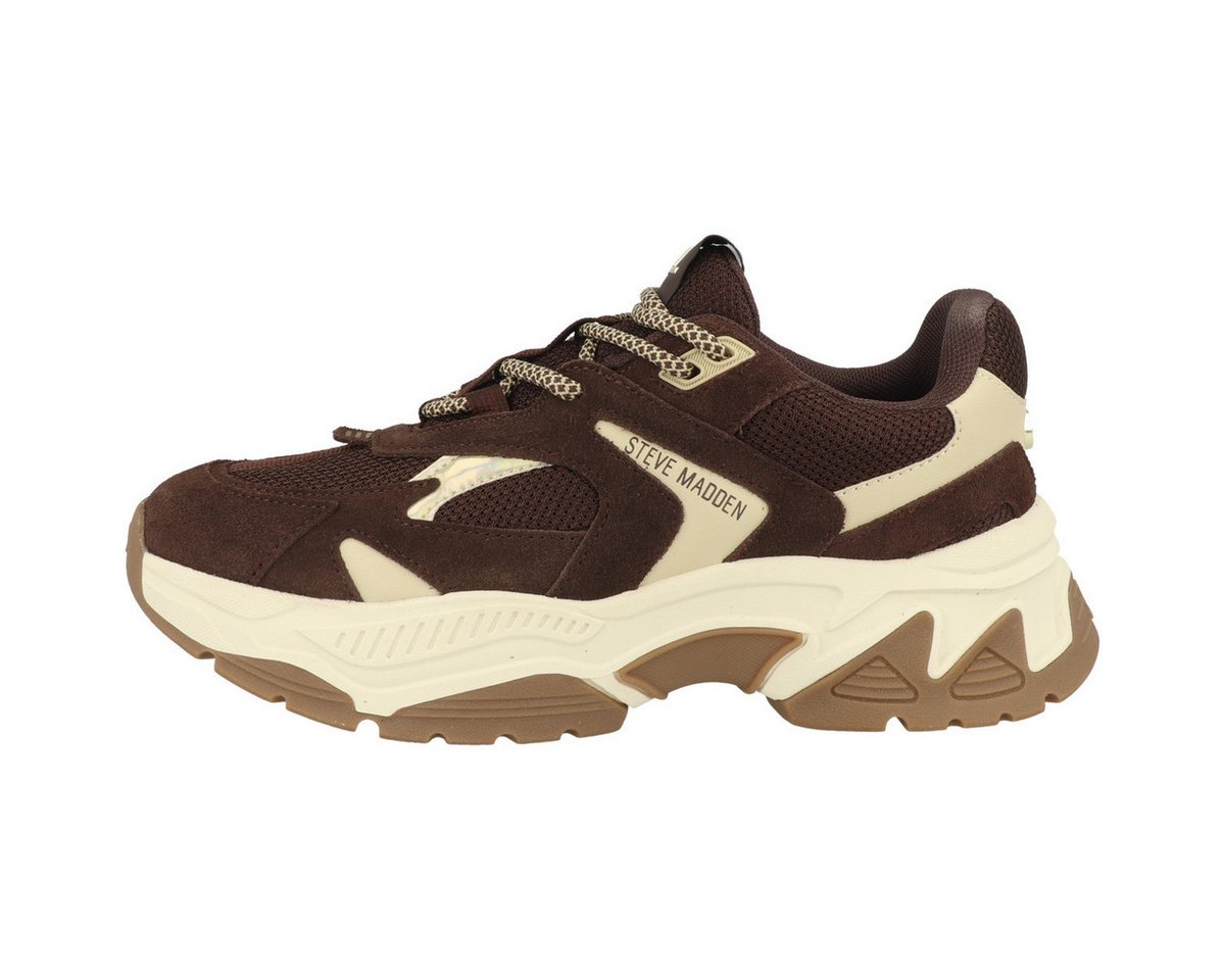 Steve Madden Ample Damen Sneaker Turnschuhe, Sportschuhe, Freizeitschuhe, Halbschuhe, Schnürschuhe