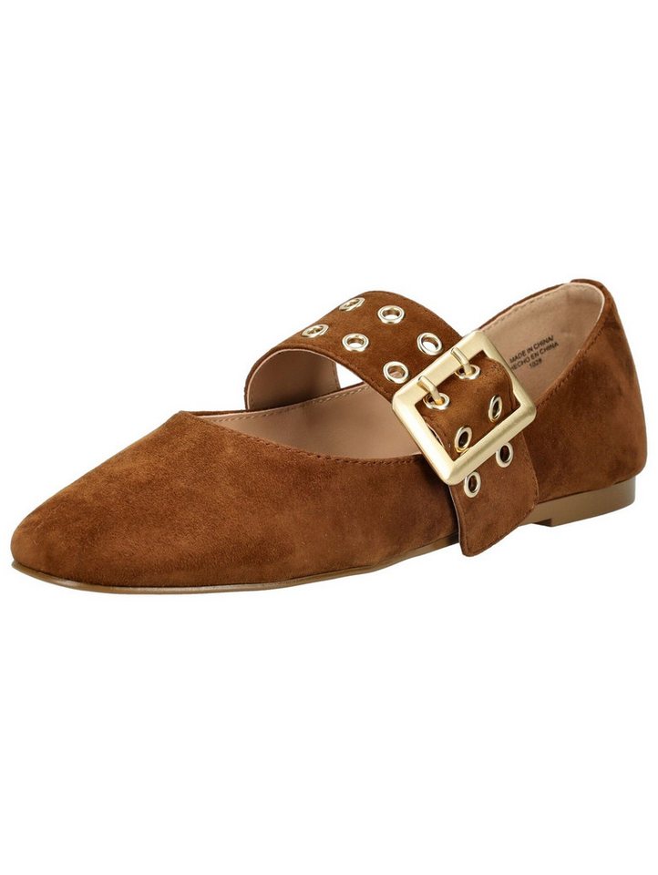 Steve Madden Ballerinas Veloursleder Riemchenballerina