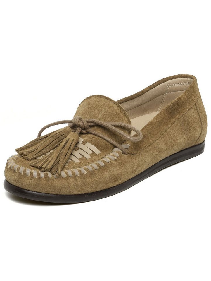 Steve Madden Halbschuhe Leder Mokassin (beige)