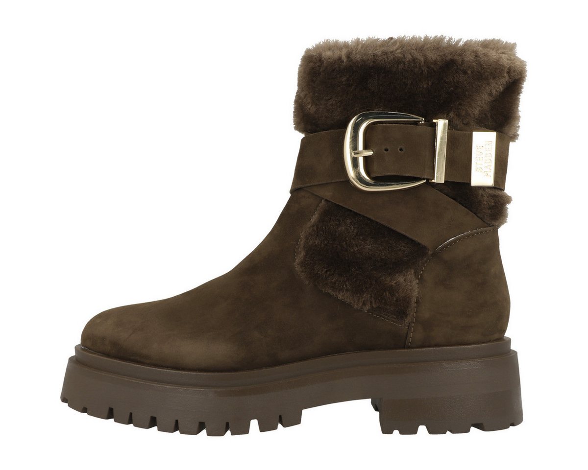Steve Madden Lodge Damen Winterboots Stiefeletten, Stiefel, Winterstiefel, Winterboots, Schneestiefel