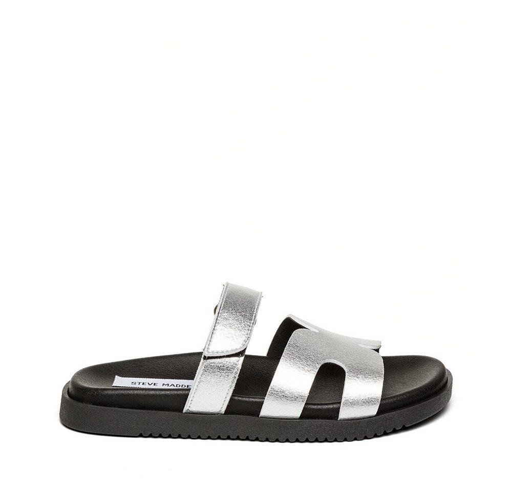 Steve Madden - Missile-E - Schwarz,Silber Pantolette
