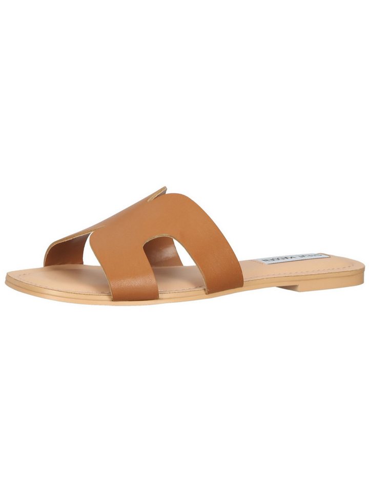 Steve Madden Pantoletten Leder Pantolette (braun)