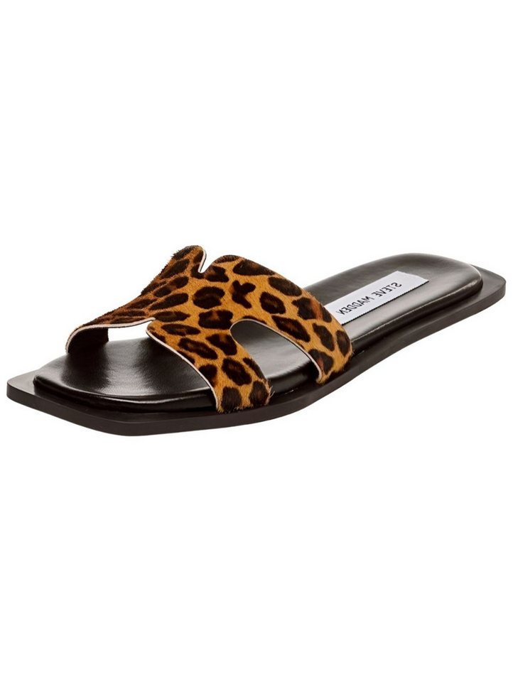 Steve Madden Pantoletten Leder Pantolette (braun)