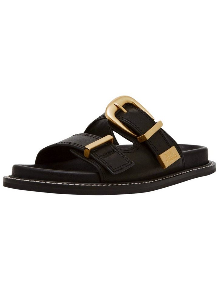 Steve Madden Pantoletten Leder Pantolette (schwarz)
