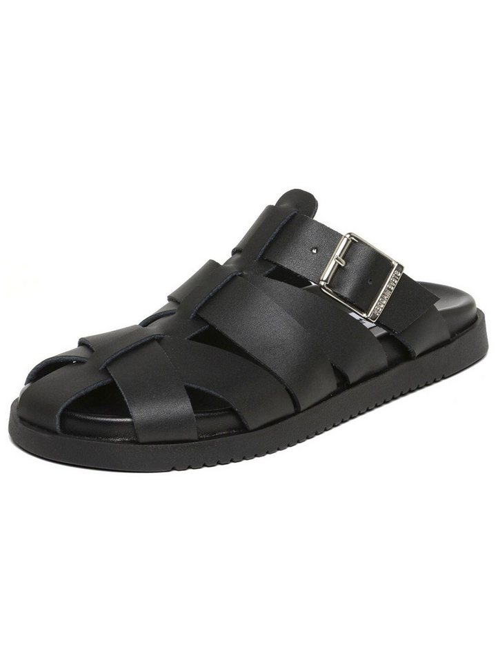 Steve Madden Pantoletten Leder Pantolette (schwarz)