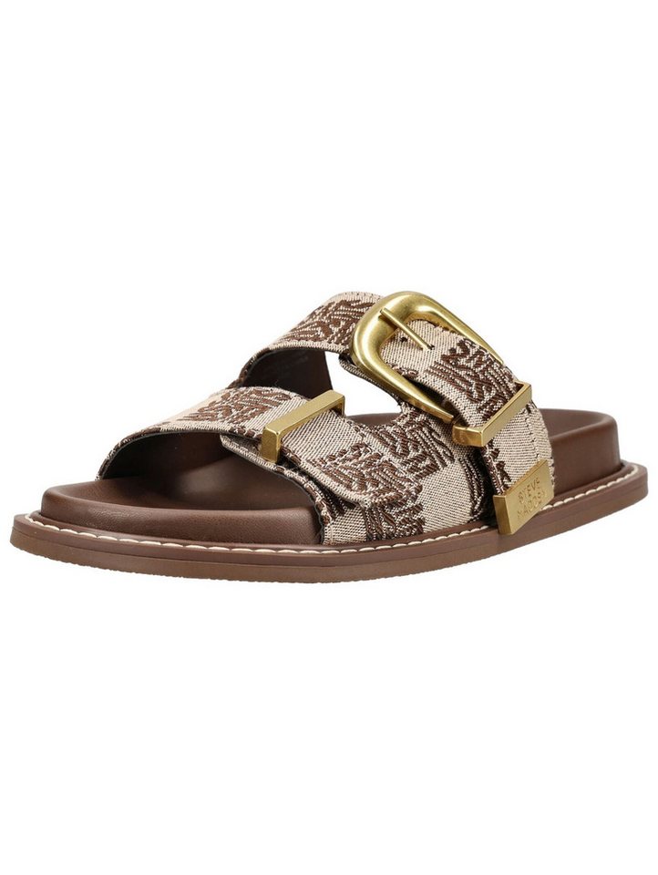 Steve Madden Pantoletten Textil Pantolette (braun)