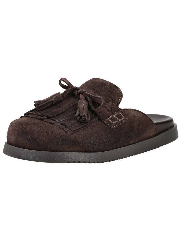 Steve Madden Pantoletten Veloursleder Pantolette (braun)