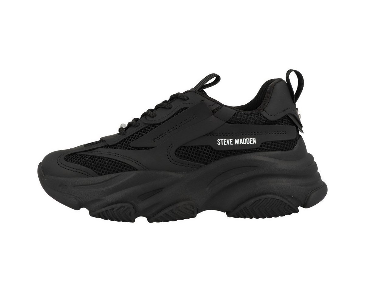 Steve Madden Possession-E Damen Sneaker Turnschuhe, Sportschuhe, Freizeitschuhe, Halbschuhe, Schnürschuhe