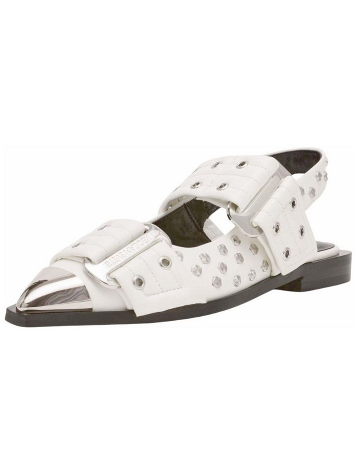 Steve Madden Sandalen Lederimitat Riemchensandale (weiß)