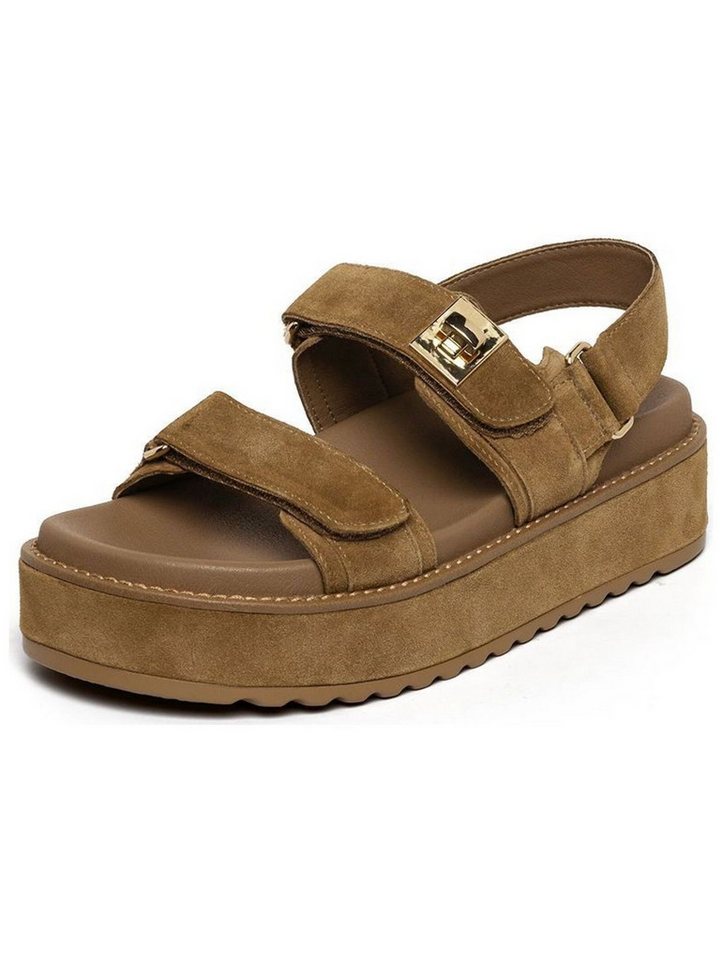 Steve Madden Sandalen Veloursleder Plateausandaletten