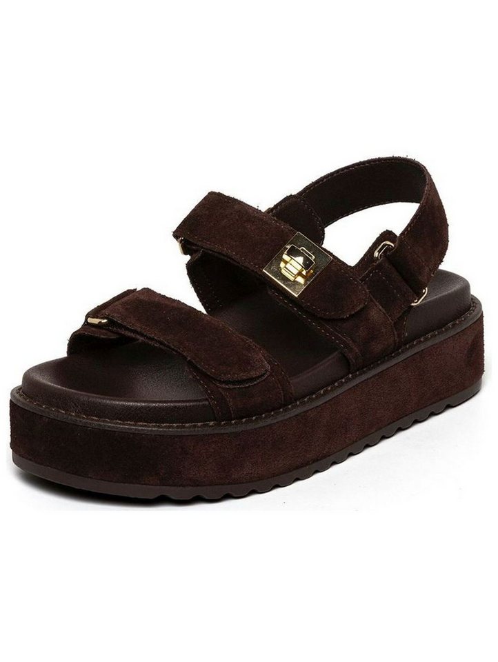 Steve Madden Sandalen Veloursleder Plateausandaletten