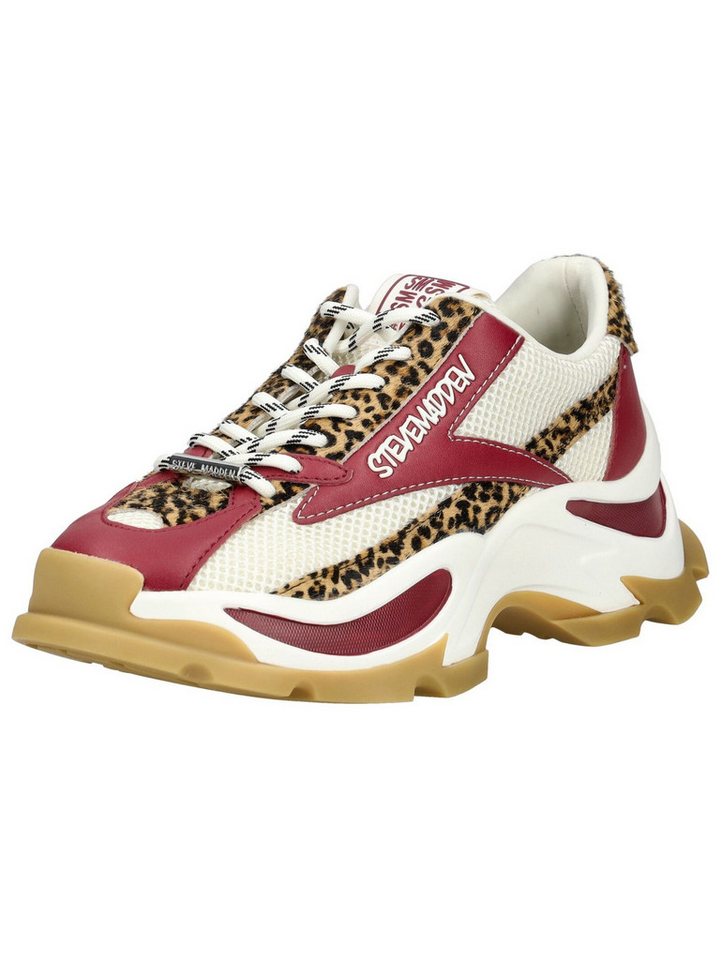 Steve Madden Sneaker Leder/Textil Sneaker (lila/weiß)