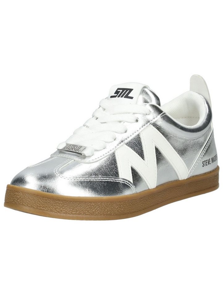 Steve Madden Sneaker Lederimitat Sneaker (silber)