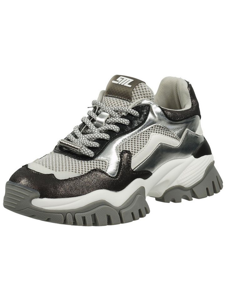 Steve Madden Sneaker Lederimitat/Textil Sneaker (braun)