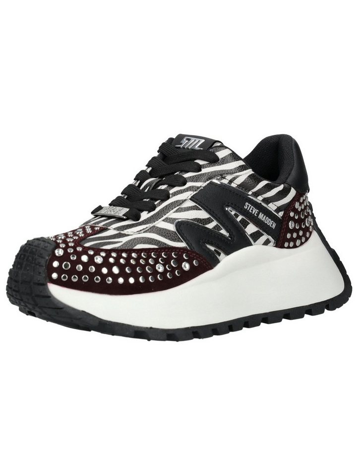 Steve Madden Sneaker Lederimitat/Textil Sneaker (weiß)