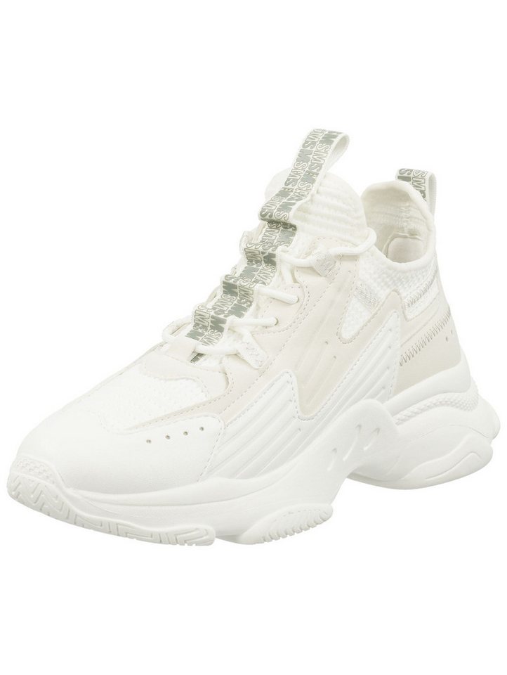 Steve Madden Sneaker Lederimitat/Textil Sneaker (weiß)
