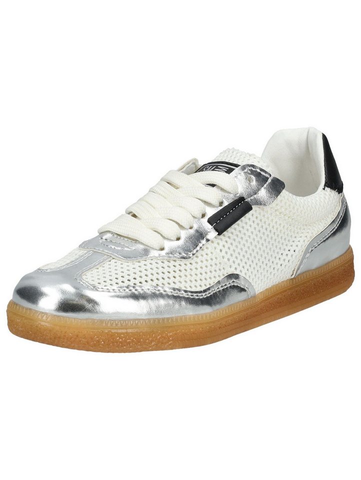 Steve Madden Sneaker Textil Sneaker (silber/weiß)