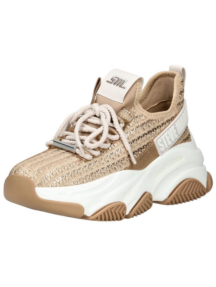 Steve Madden Sneaker Textil Sneaker (weiß/beige)