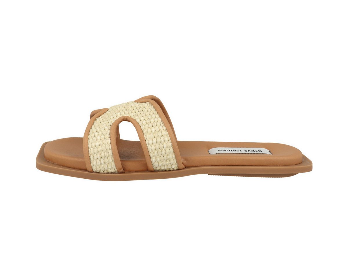 Steve Madden Sofia Damen Sandale Sandaletten, Sommerschuhe, Badeschuhe, Riemchen, Schlappen (braun)