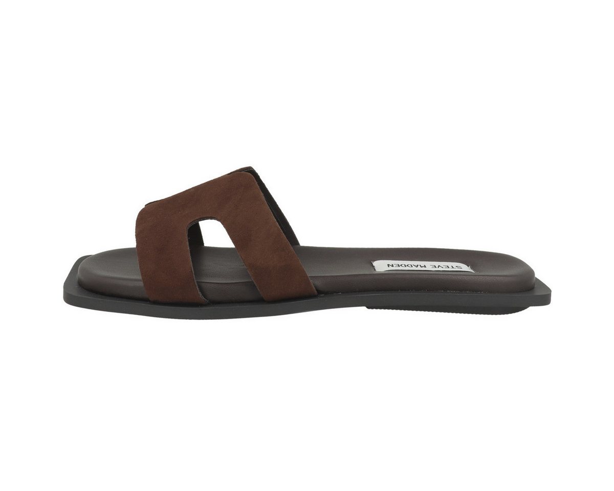 Steve Madden Sofia Damen Sandale Sandaletten, Sommerschuhe, Badeschuhe, Riemchen, Schlappen (braun)