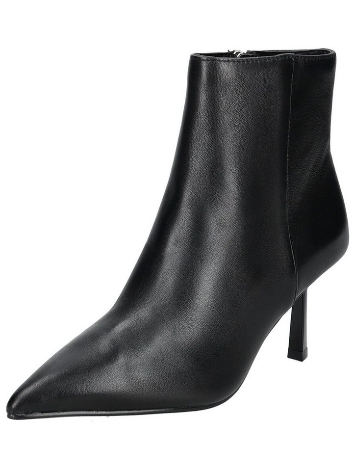 Steve Madden Stiefelette Leder High-Heel-Stiefelette (schwarz)