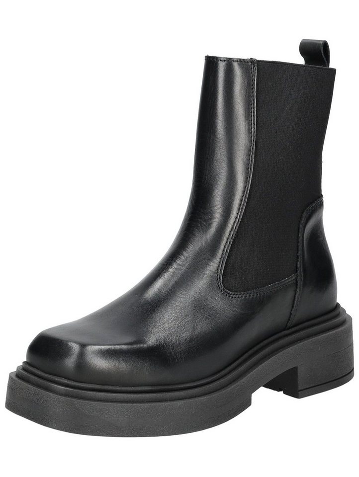 Steve Madden Stiefelette Leder Stiefelette (schwarz)