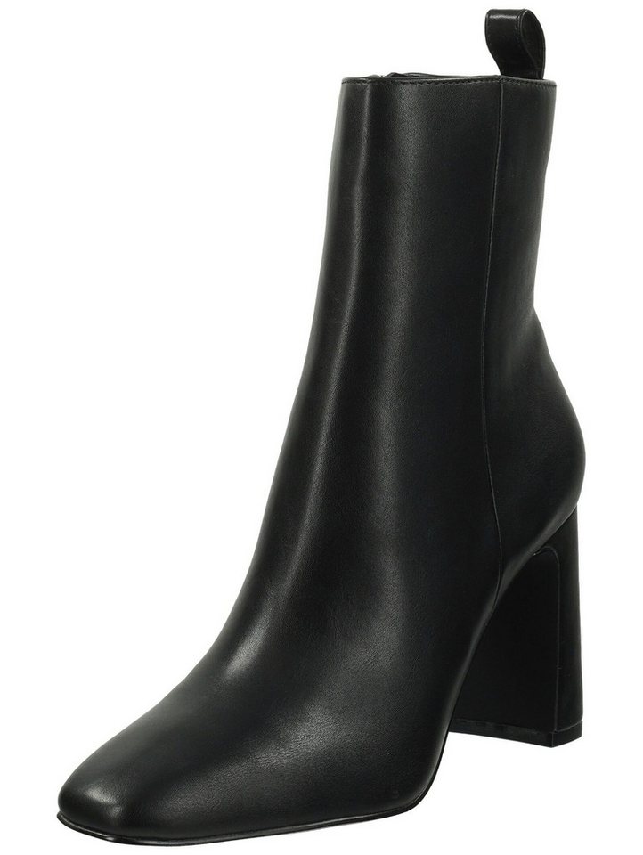 Steve Madden Stiefelette Lederimitat High-Heel-Stiefelette (schwarz)