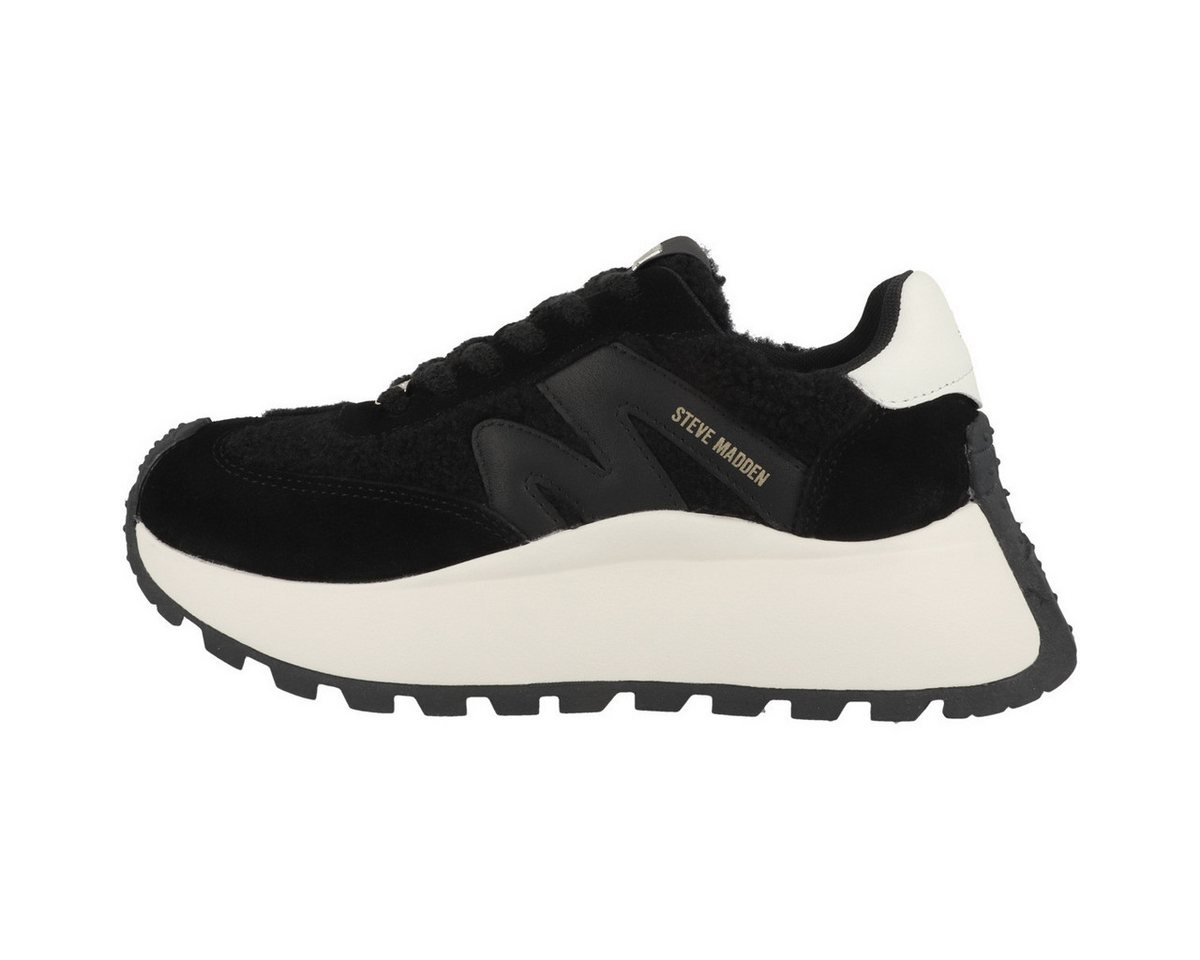 Steve Madden Supercampo-F Damen Sneaker Turnschuhe, Sportschuhe, Freizeitschuhe, Halbschuhe, Schnürschuhe