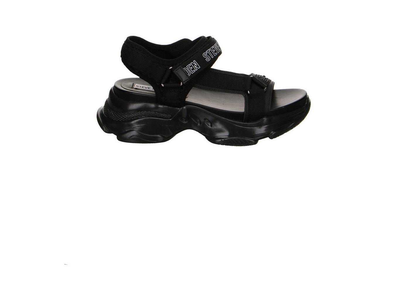 Steve Madden Synthetik Sandale schwarz Sandale