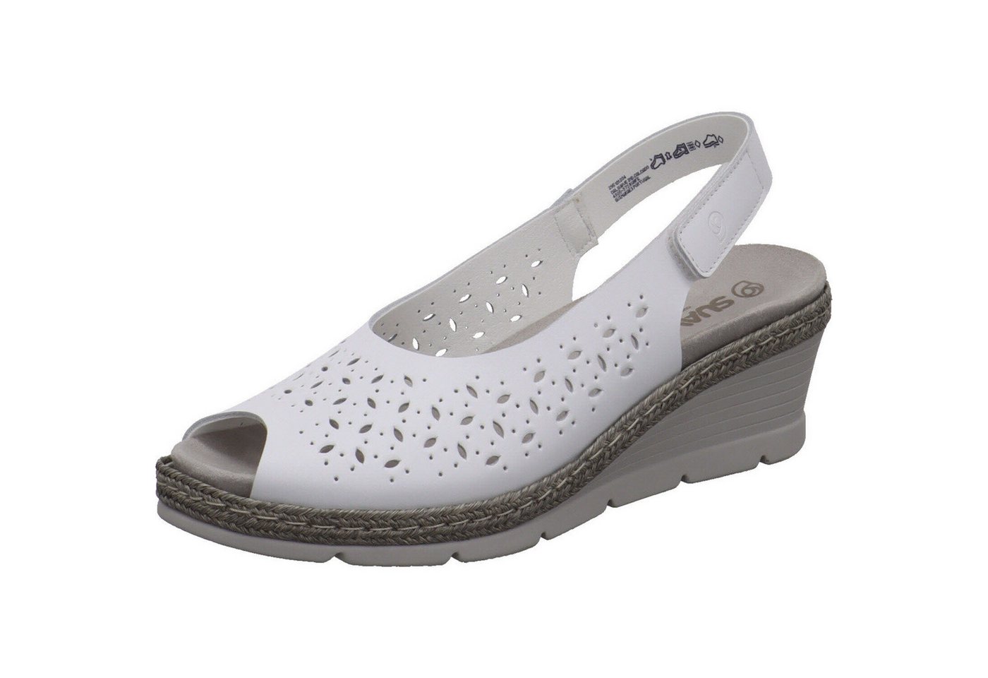 Suave Venice Slingsandalette (weiß)