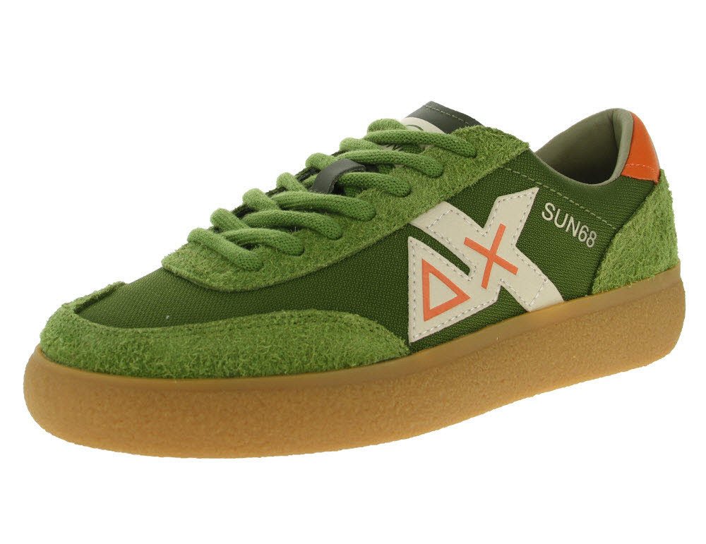 SUN 68 Herren Sneaker Schnürschuh (grün)