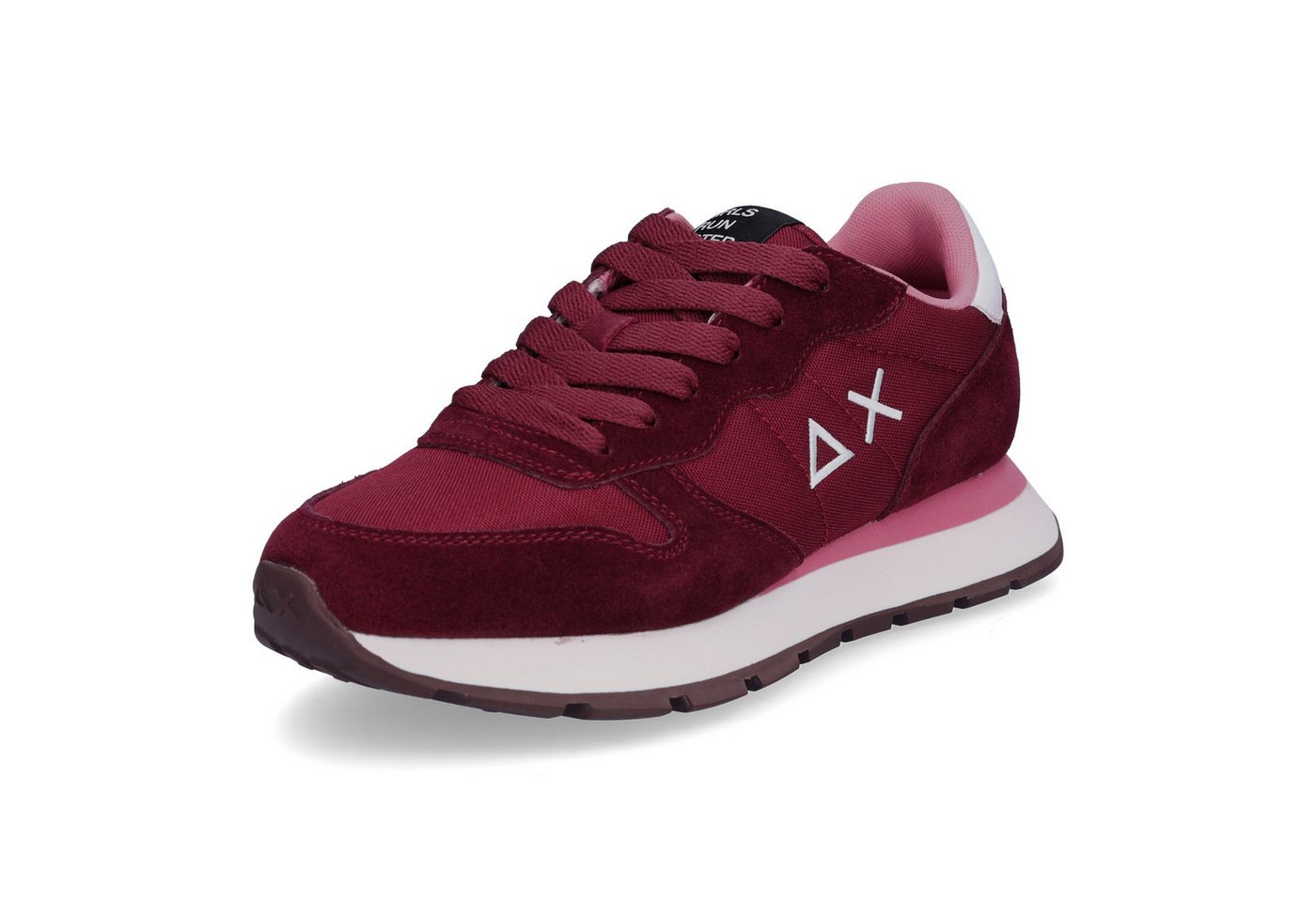 SUN 68 Sun68 Damen Sneaker Ally Solid bordeaux Sneaker