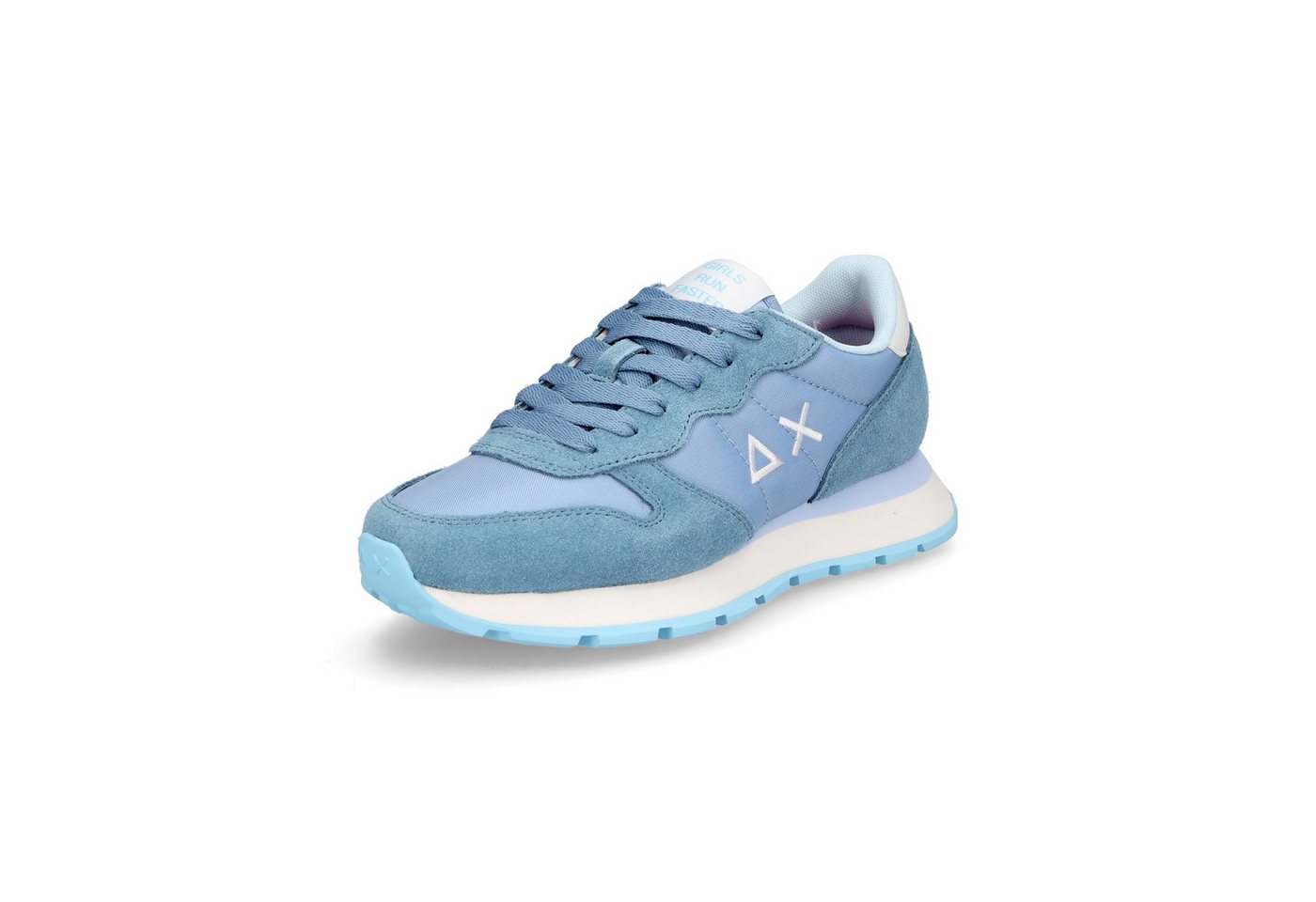 SUN 68 Sun68 Damen Sneaker Ally Solid Nylon blau Sneaker