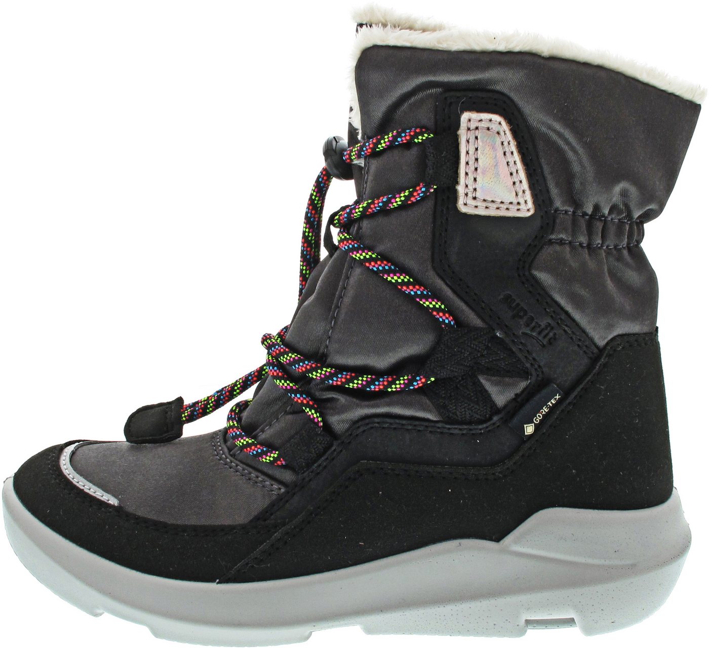 Super fit Stiefelette (grau/schwarz)