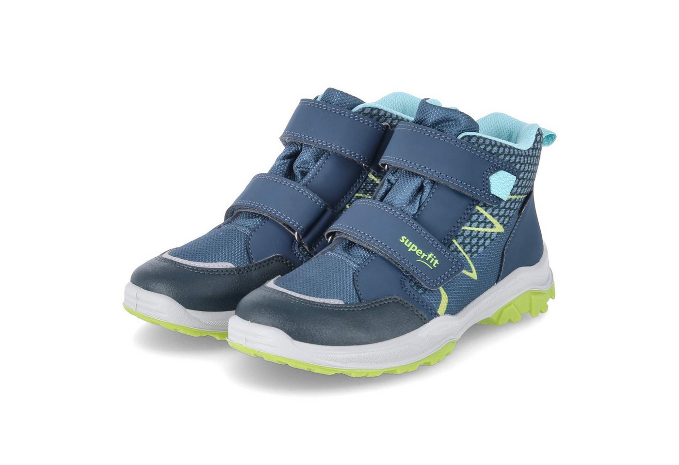 Superfit 1-000056-8010 Unisex Textil & Synthetik blau Winterstiefel