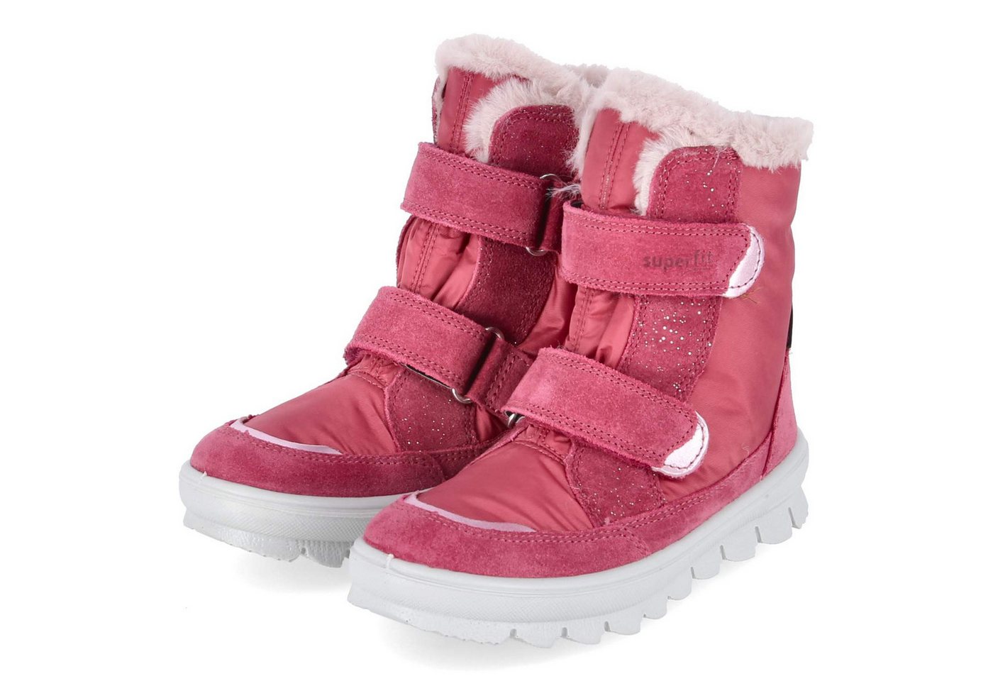 Superfit 1-000216-5010 Unisex Leder & Textil rot Winterstiefel