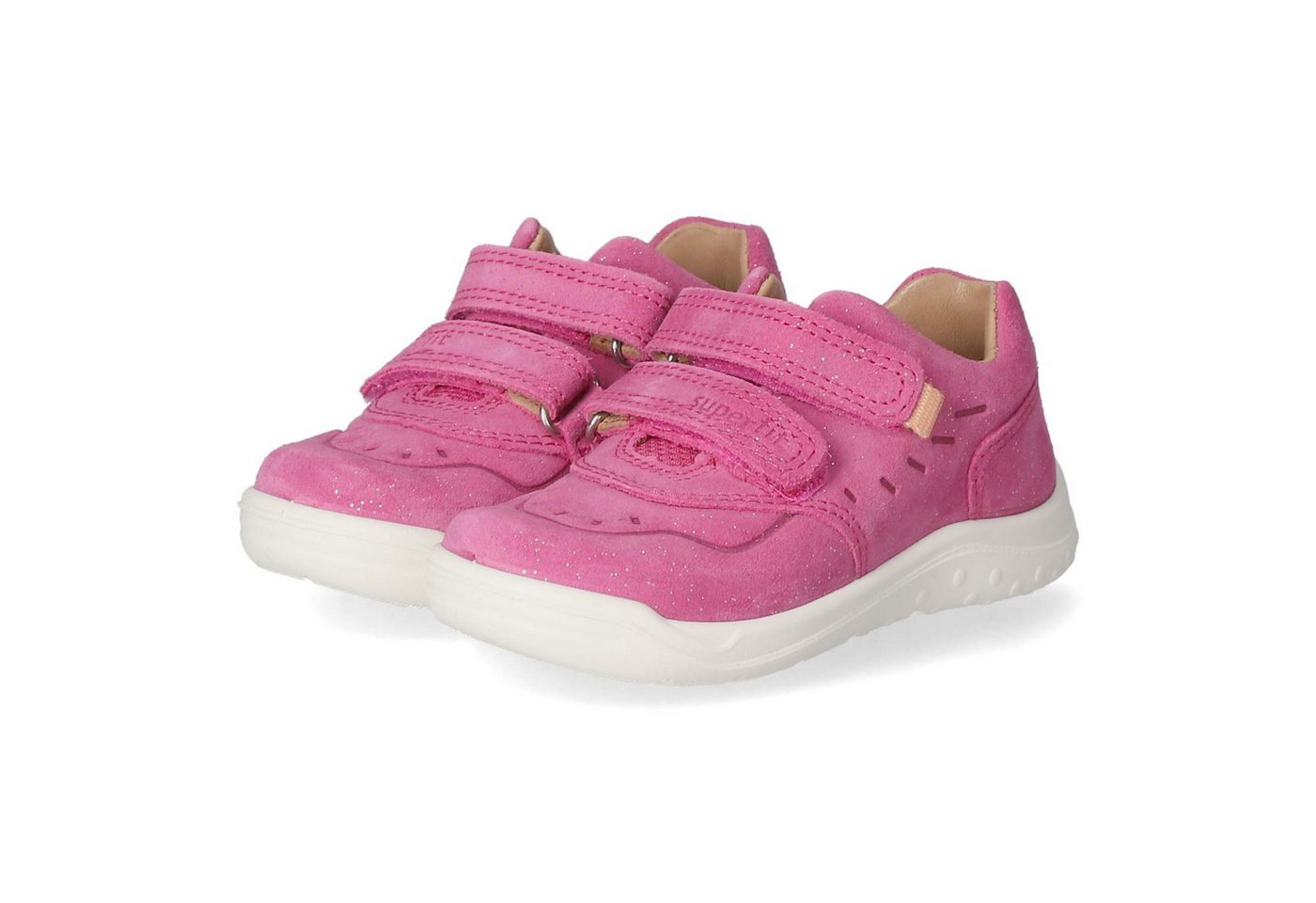 Superfit 1-000742-5510 Unisex Leder & Textil pink Lauflernschuh