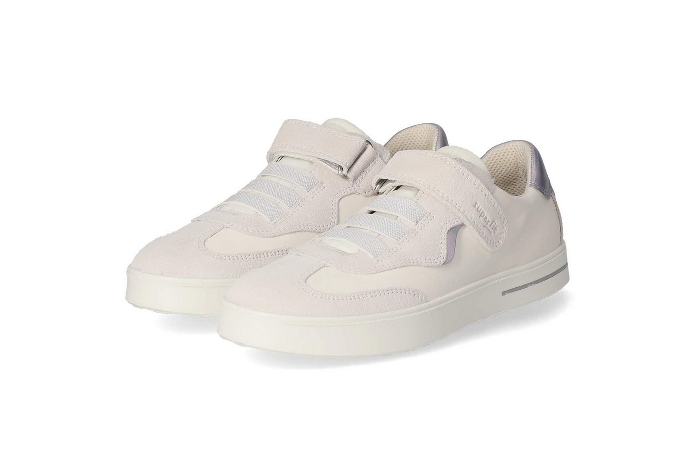 Superfit 1-000814-1000 Mädchen Glattleder white Slipper