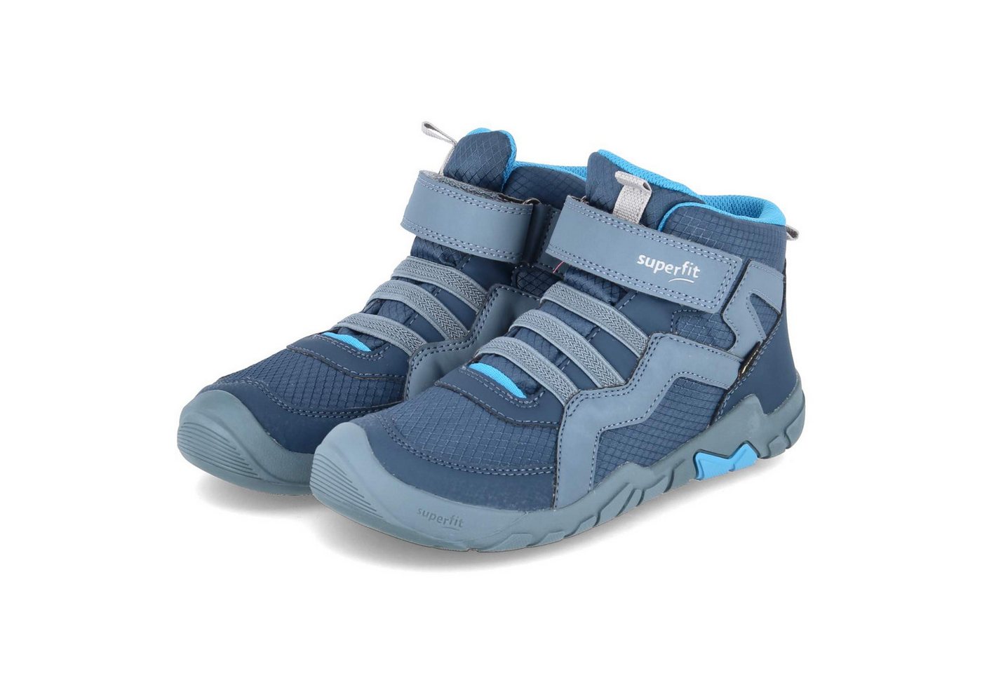 Superfit 1-006034-8020 Unisex Textil & Synthetik blau Schlupfstiefel