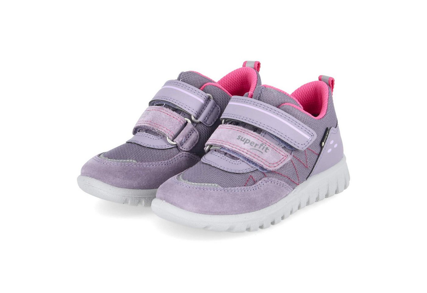 Superfit 1-006182-8530 Mädchen Synthetik, Leder & Textil lila Slipper