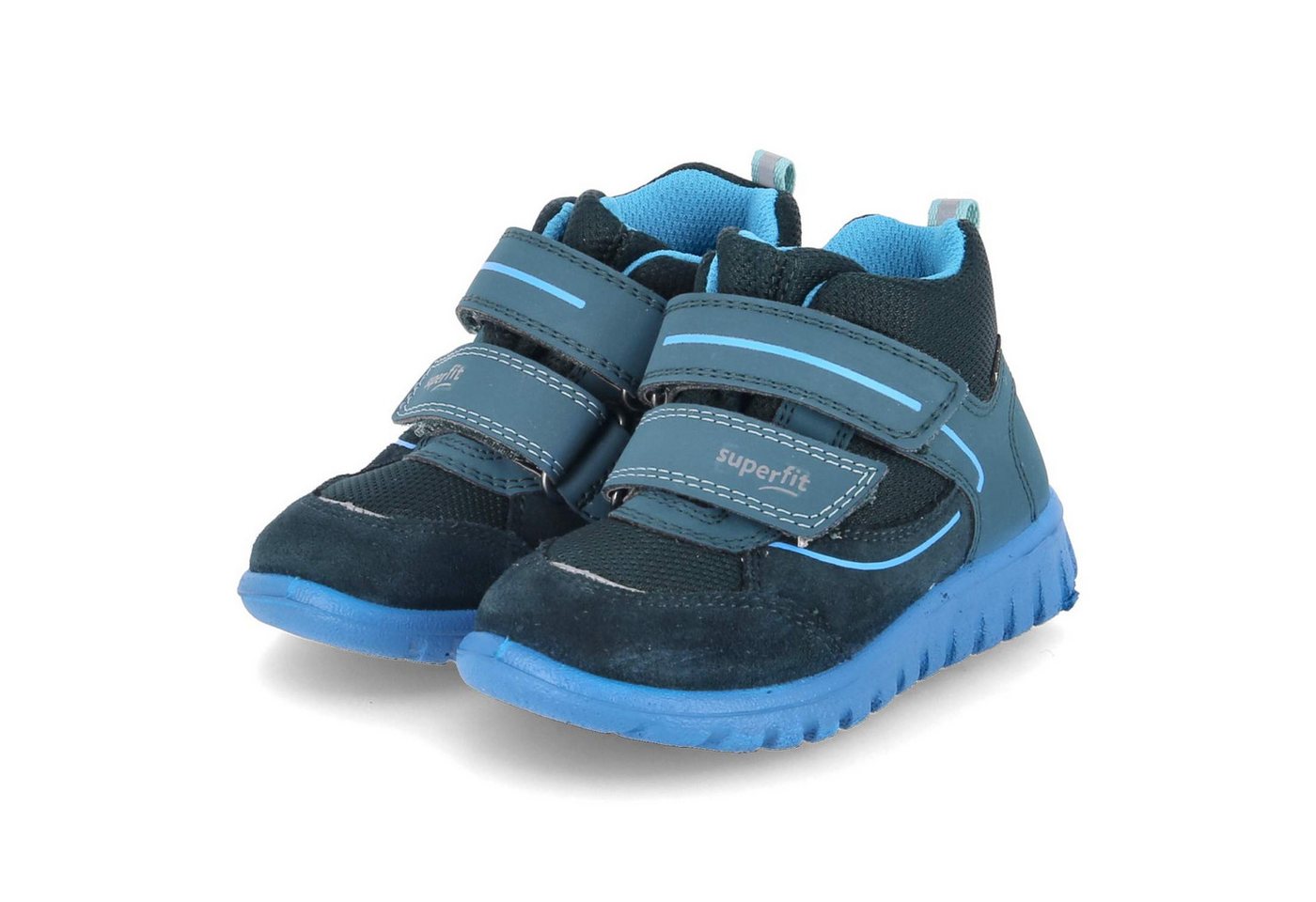 Superfit 1-006189-7000 Unisex Synthetik, Leder & Textil gruen Schlupfstiefel