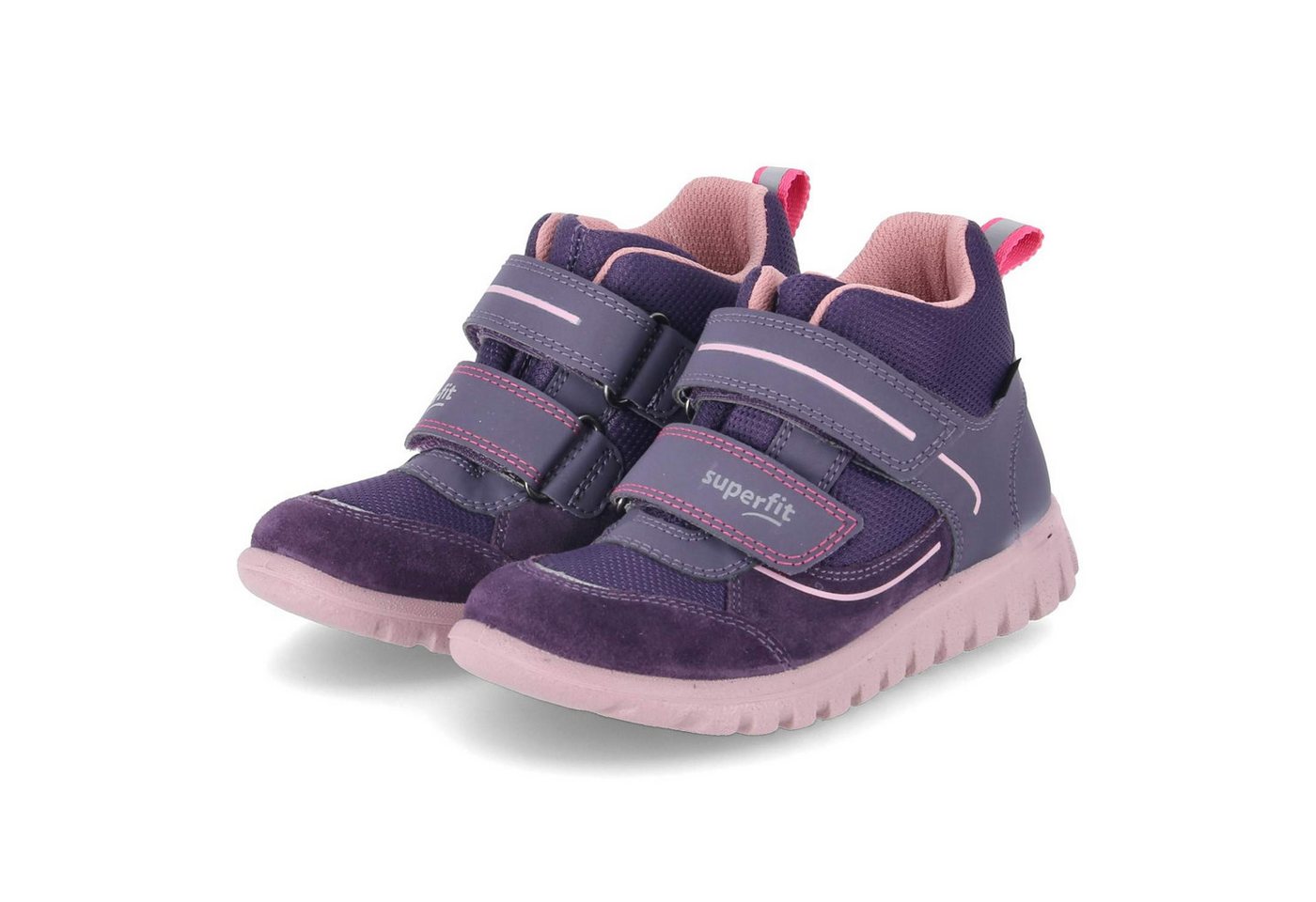 Superfit 1-006189-8530 Unisex Synthetik, Leder & Textil lila Schlupfstiefel