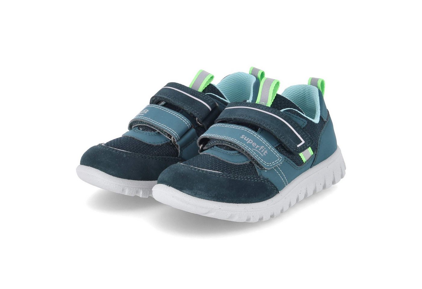 Superfit 1-006203-7010 Jungen Textil & Synthetik gruen Slipper