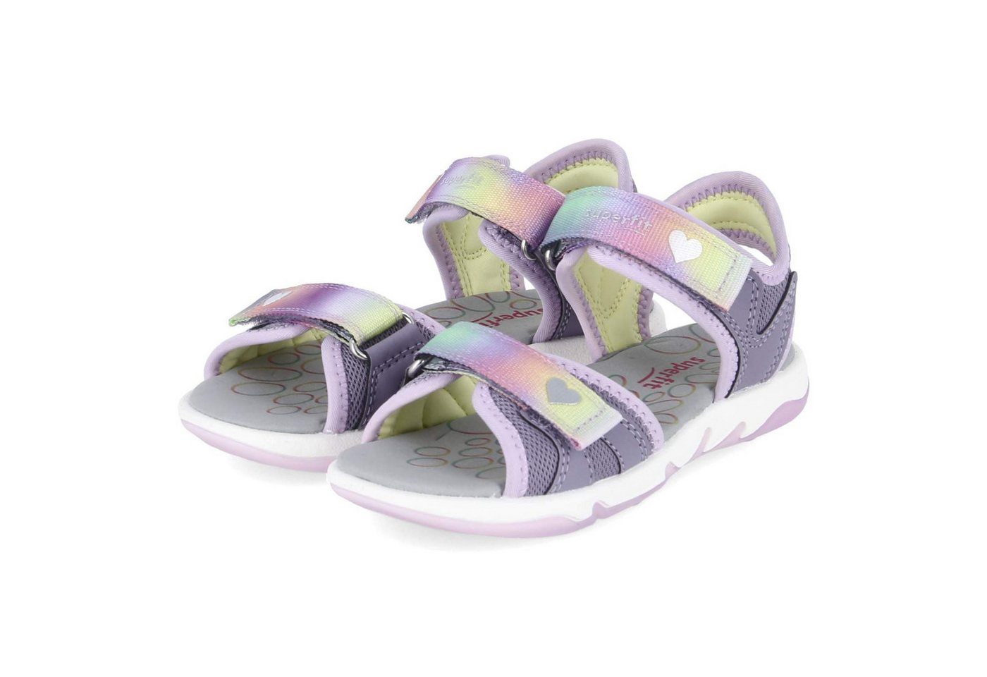 Superfit 1-009540-8500 Mädchen Textil & Synthetik lila Sandalette