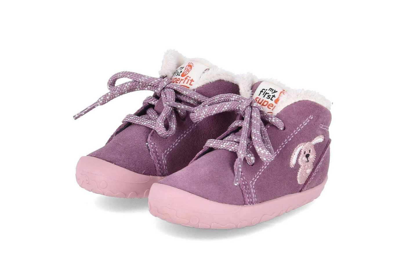 Superfit 1-009668-8500 Unisex Rauleder lila Winterboots