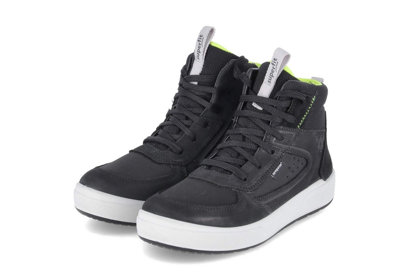Superfit 1-100101-0000 Jungen Synthetik, Leder & Textil schwarz Winterstiefel