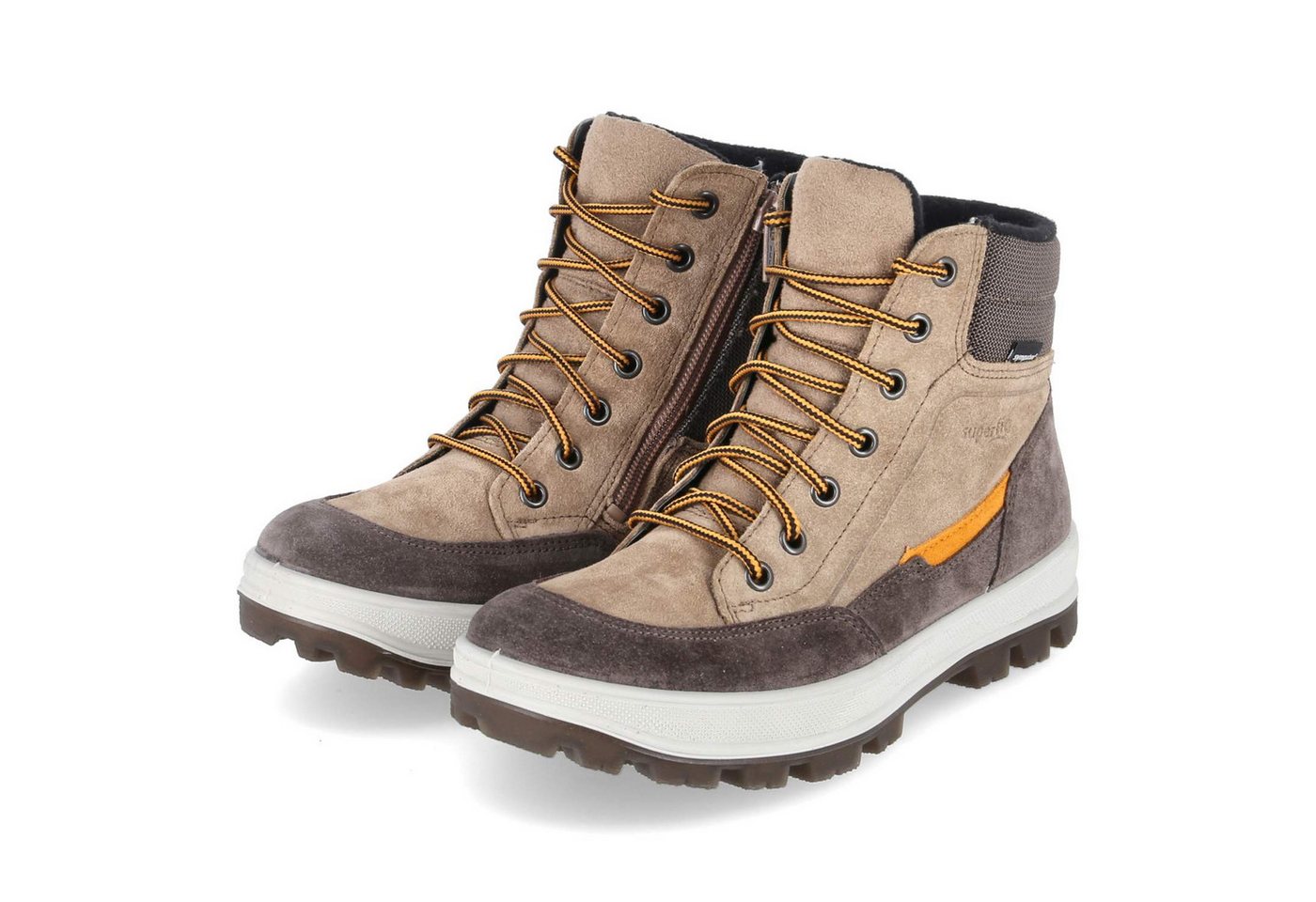 Superfit 1-800478-3000 Jungen Leder & Textil braun Winterstiefel