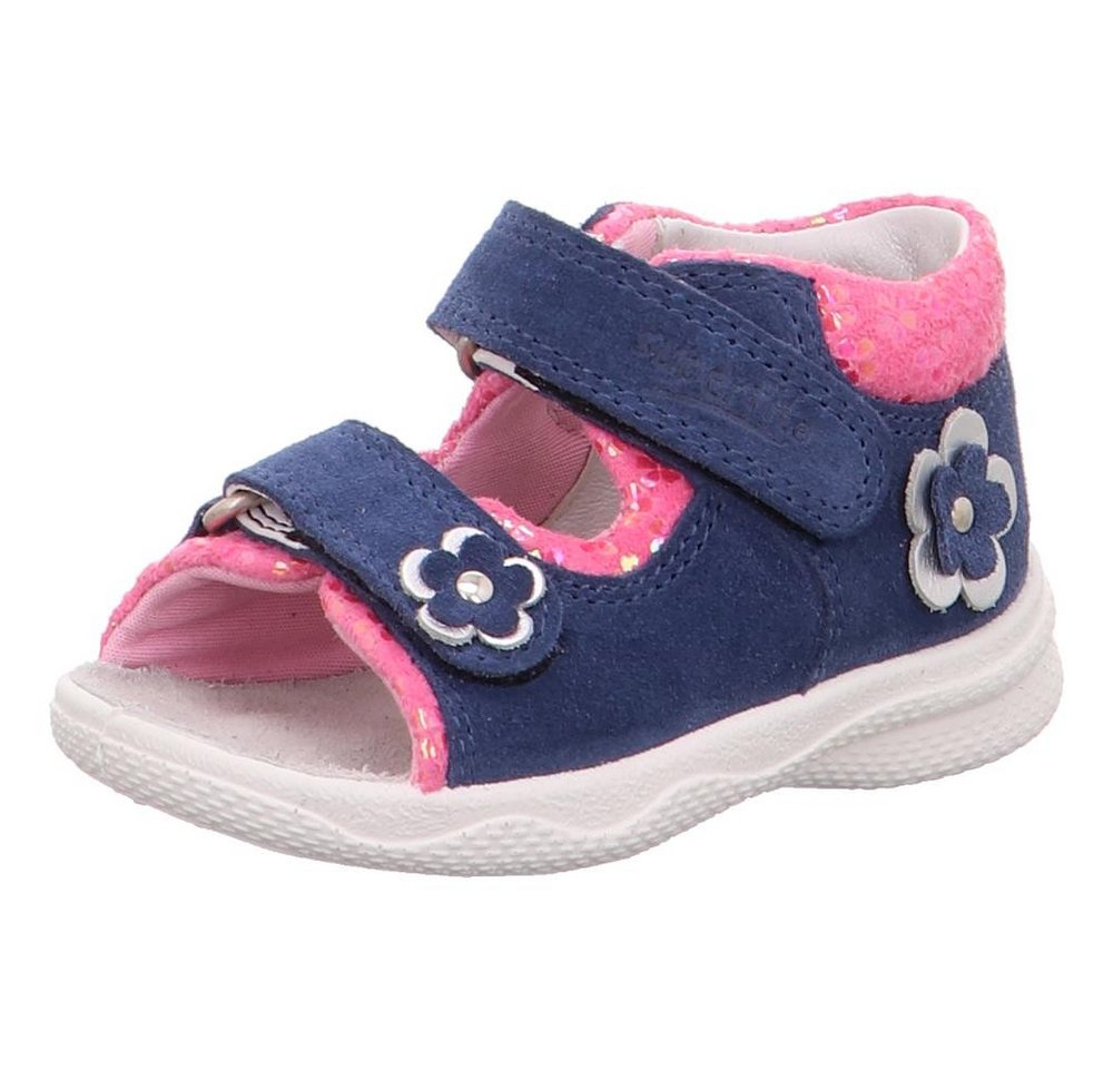 Superfit Baby Leder Lauflern Sandale EUR 21 blau Sandale